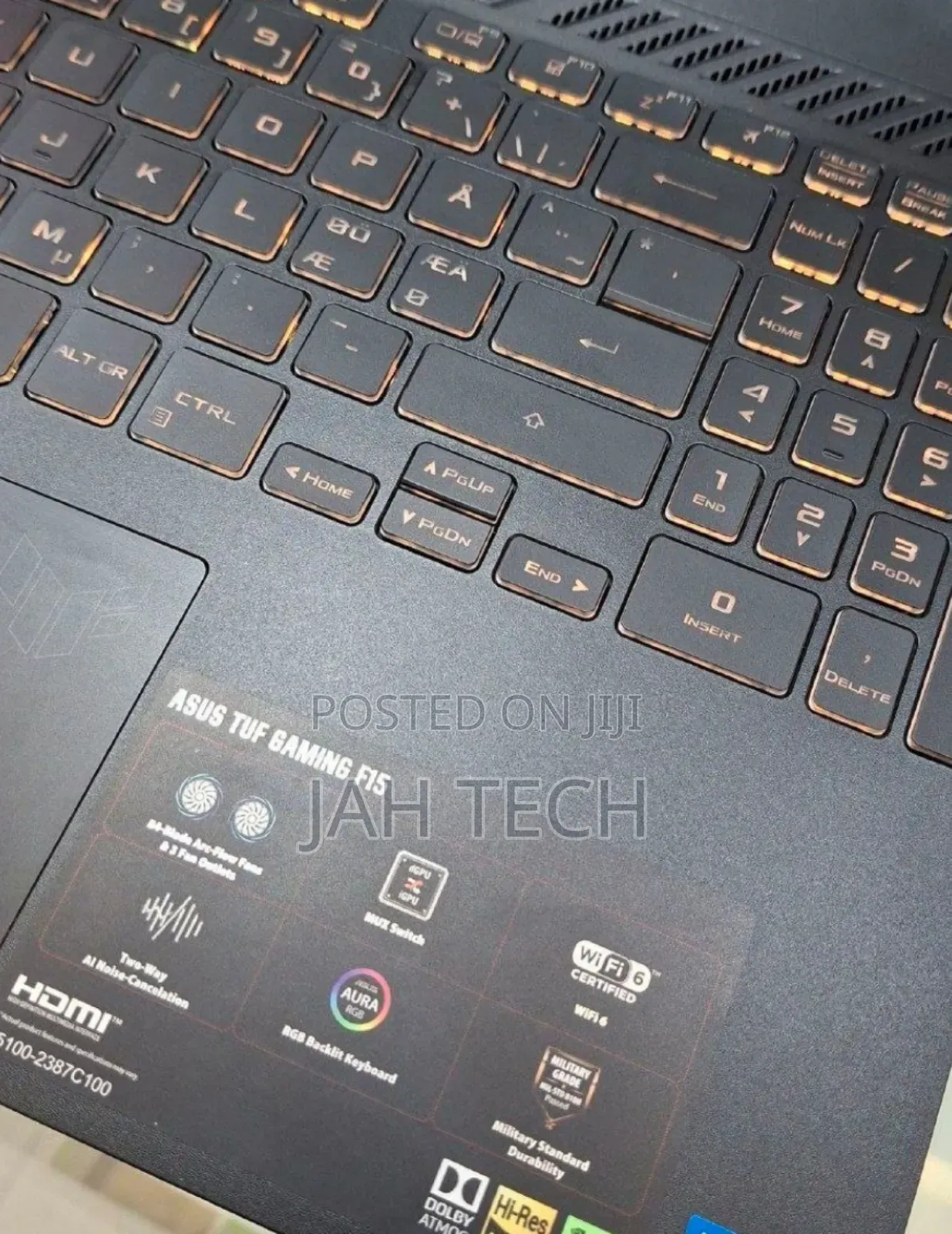 New Laptop Asus TUF Gaming A15 16GB Intel Core i5 SSD 512GB