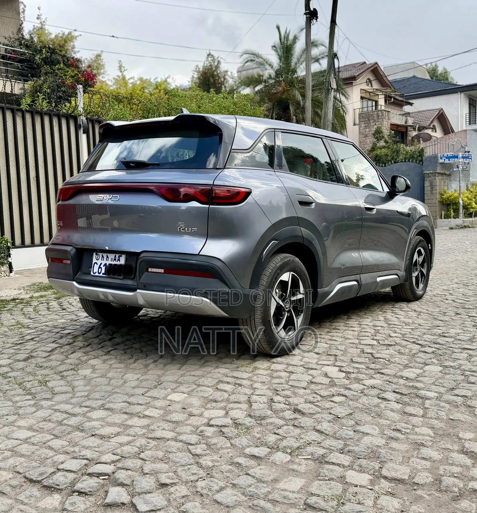 BYD Yuan Up 2024 Gray