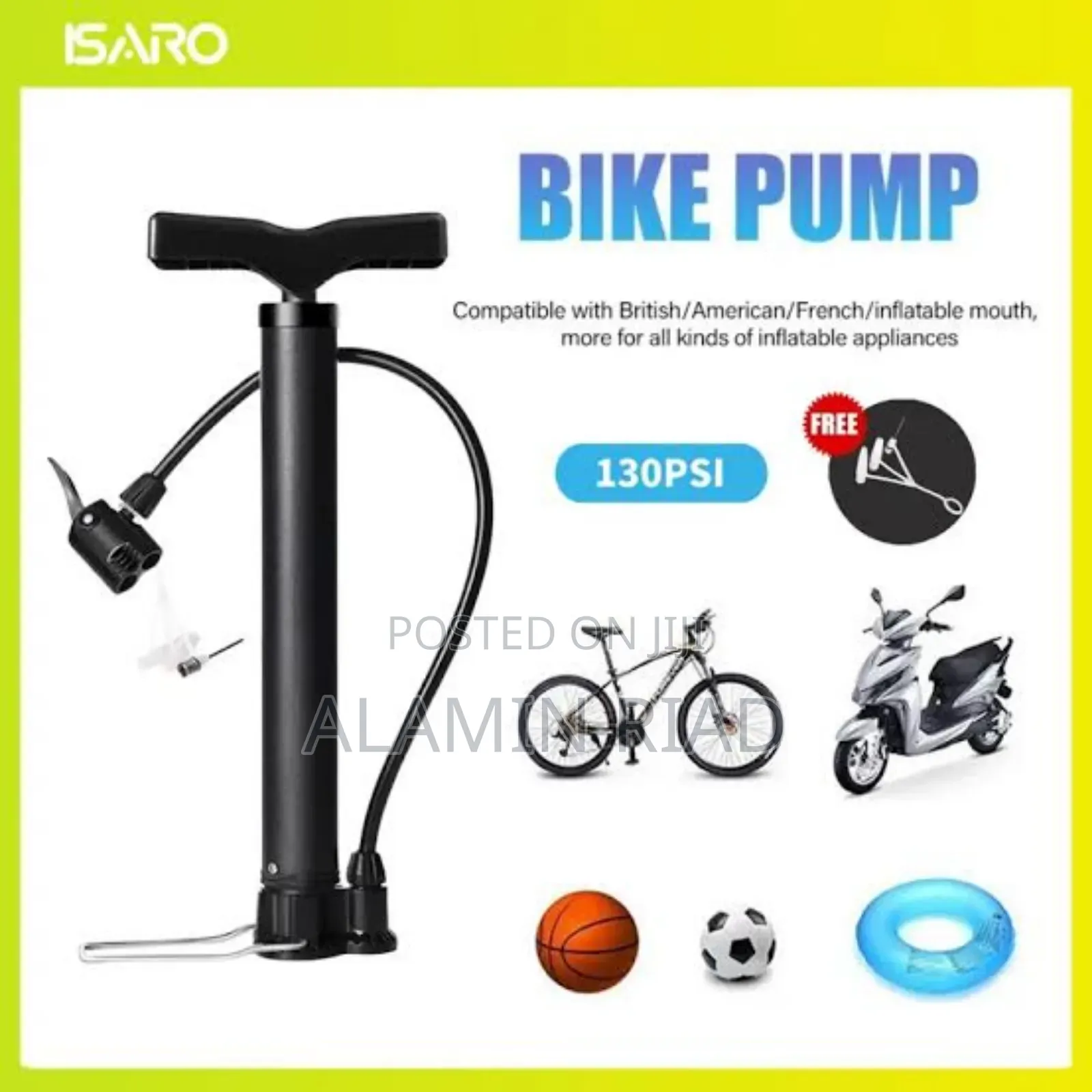Portable Bike Pump