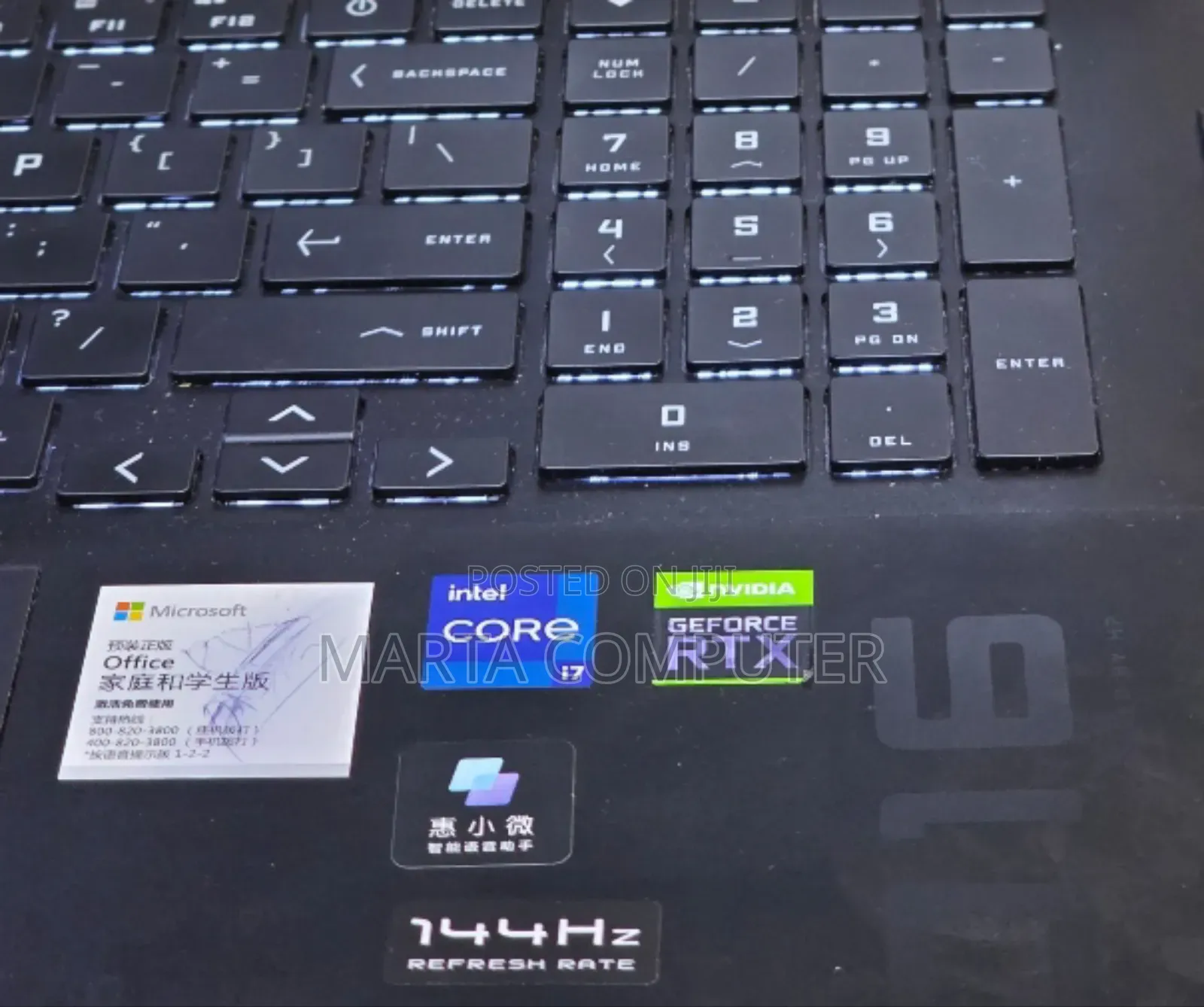 New Laptop HP Omen 16 16GB Intel Core i7 SSD 512GB