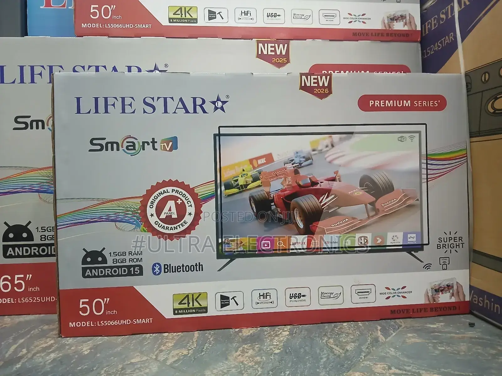 Life Star Smart Tv, Which Features Android 15, Resolution, and A