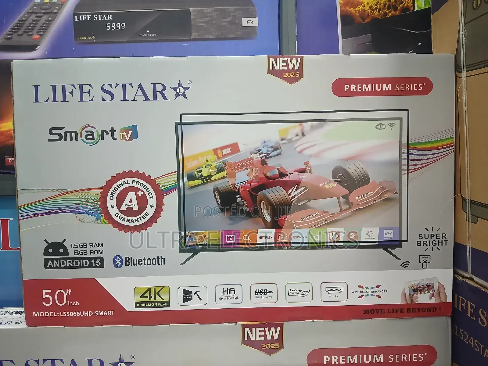 Life Star Smart Tv, Which Features Android 15, Resolution, and A