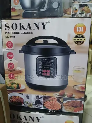 Sokany Sk-2404 Electric Pressure Cooker. Capacity: 13 Liters.