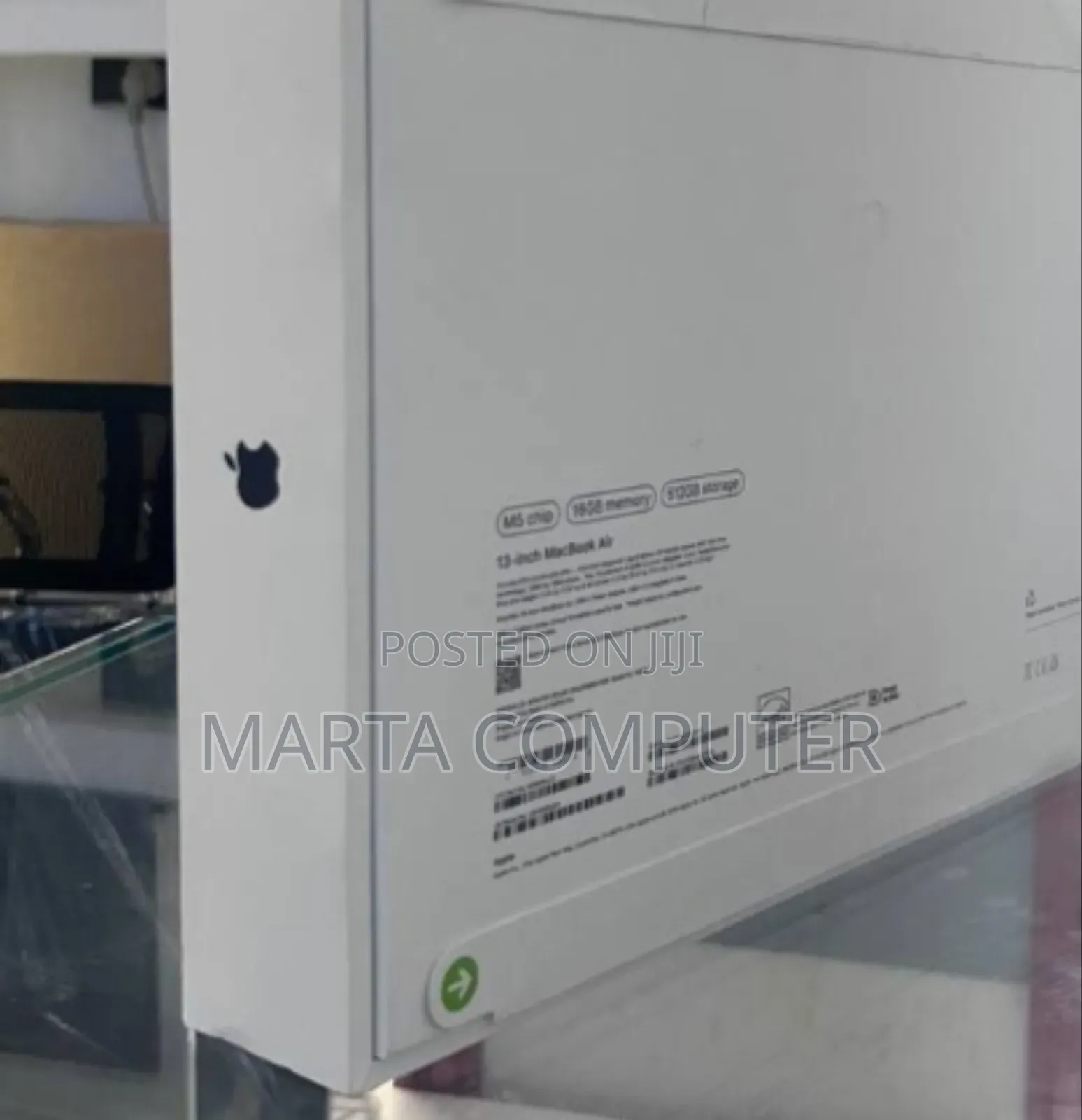 New Laptop Apple MacBook Air 2026 M5 13-inch 16GB Apple M5 SSD 512GB