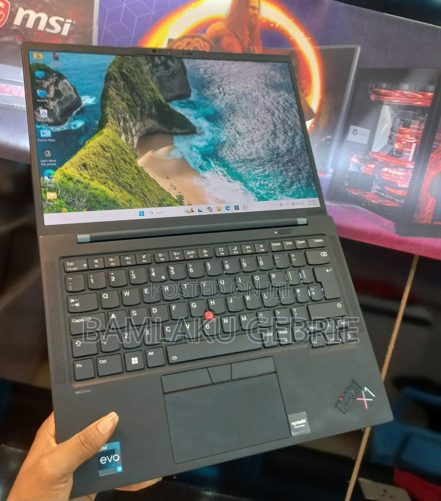 New Laptop Lenovo ThinkPad X1 Carbon 16GB Intel Core i7 SSD 1T