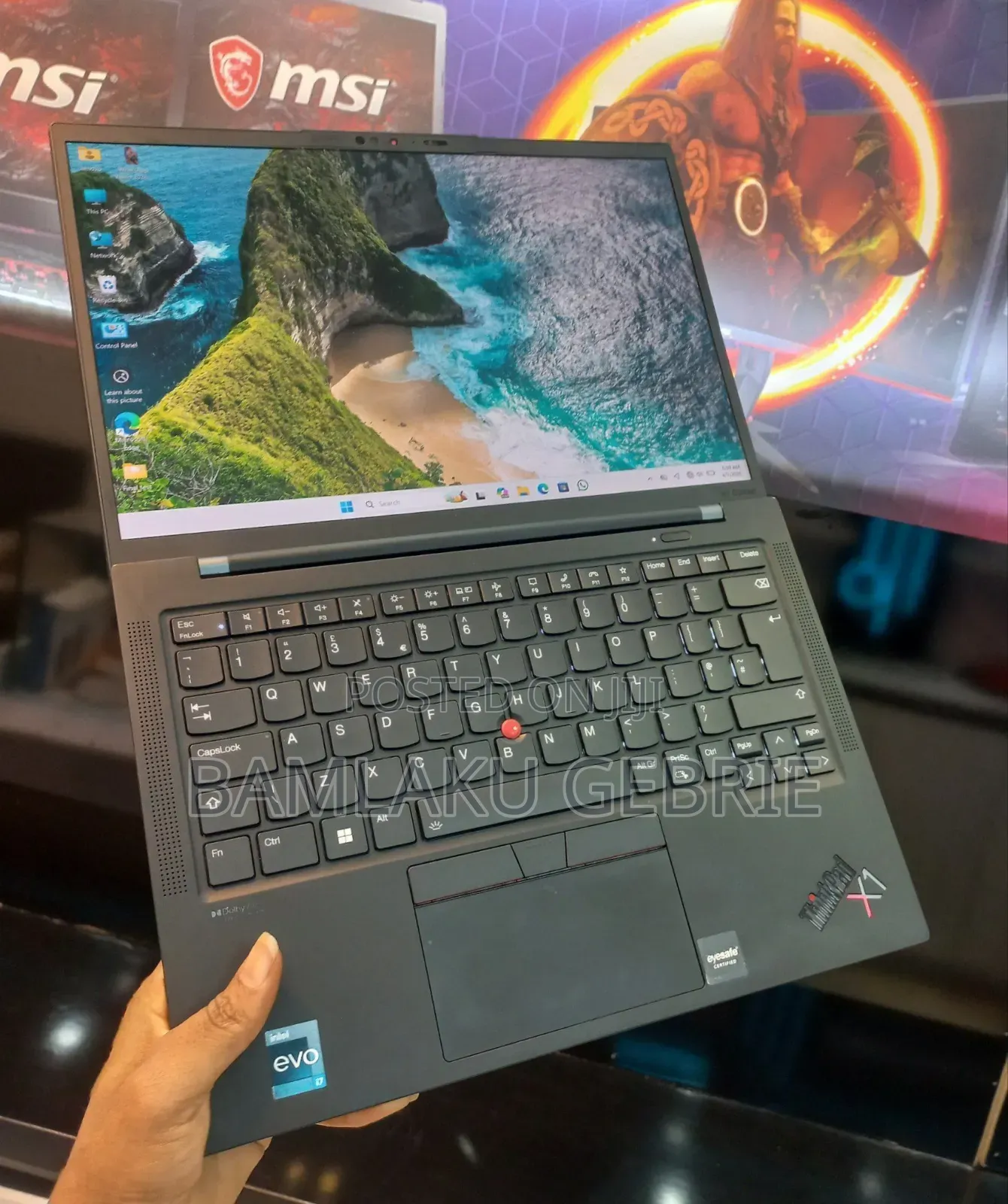 New Laptop Lenovo ThinkPad X1 Carbon 16GB Intel Core i7 SSD 1T