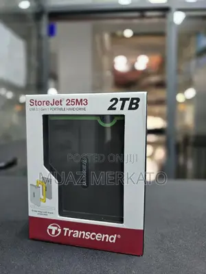 Transcend Storejet 25m3 – 2tb External Hard Drive