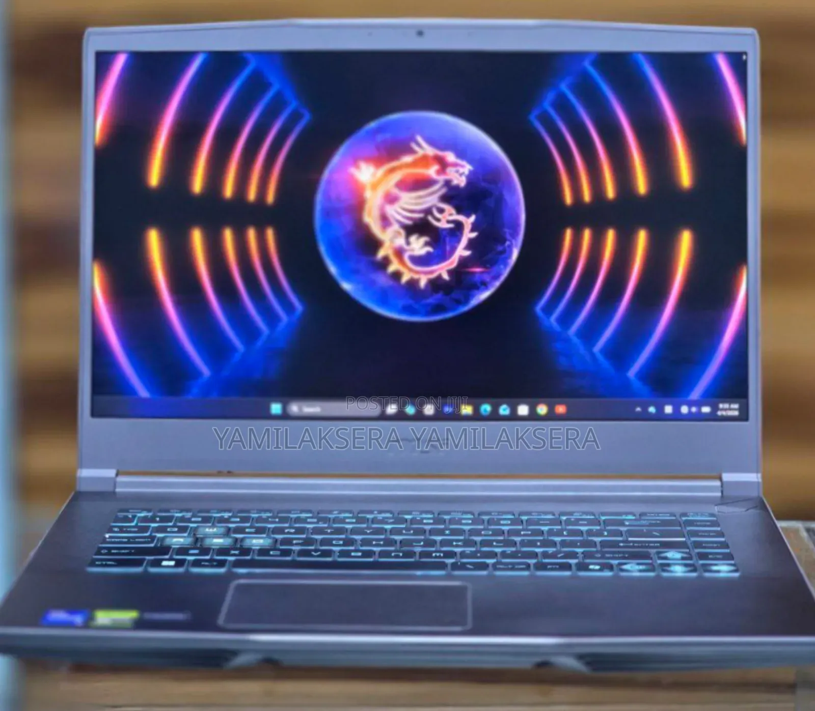 New Laptop MSI 16GB Intel Core i5 SSD 512GB