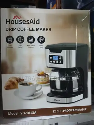 Housesaid 12-Cup Programmable Drip Coffee Maker