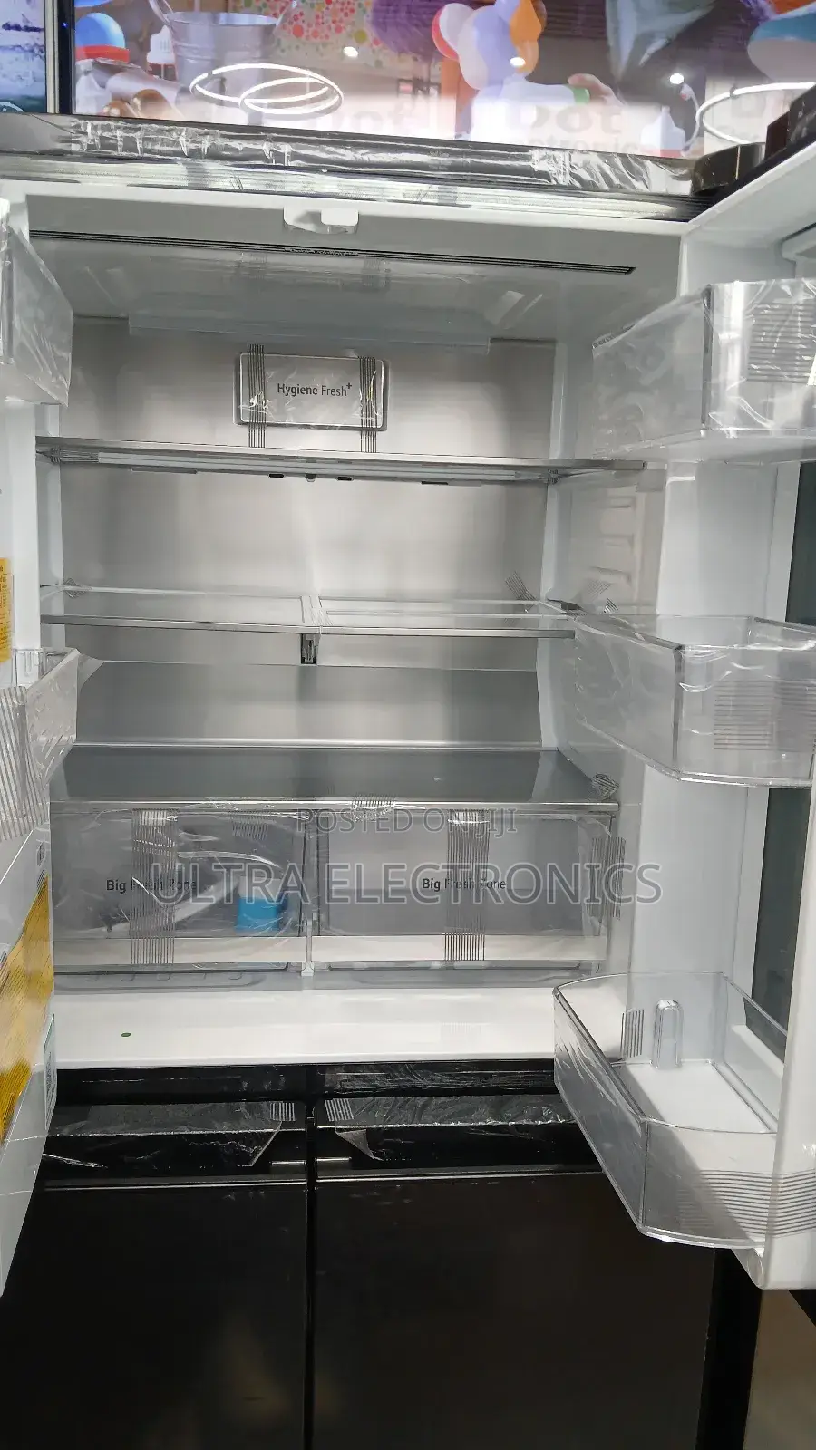 Lg Instaview Door-in-Door Refrigerator. Knock Twice Feature:Knock
