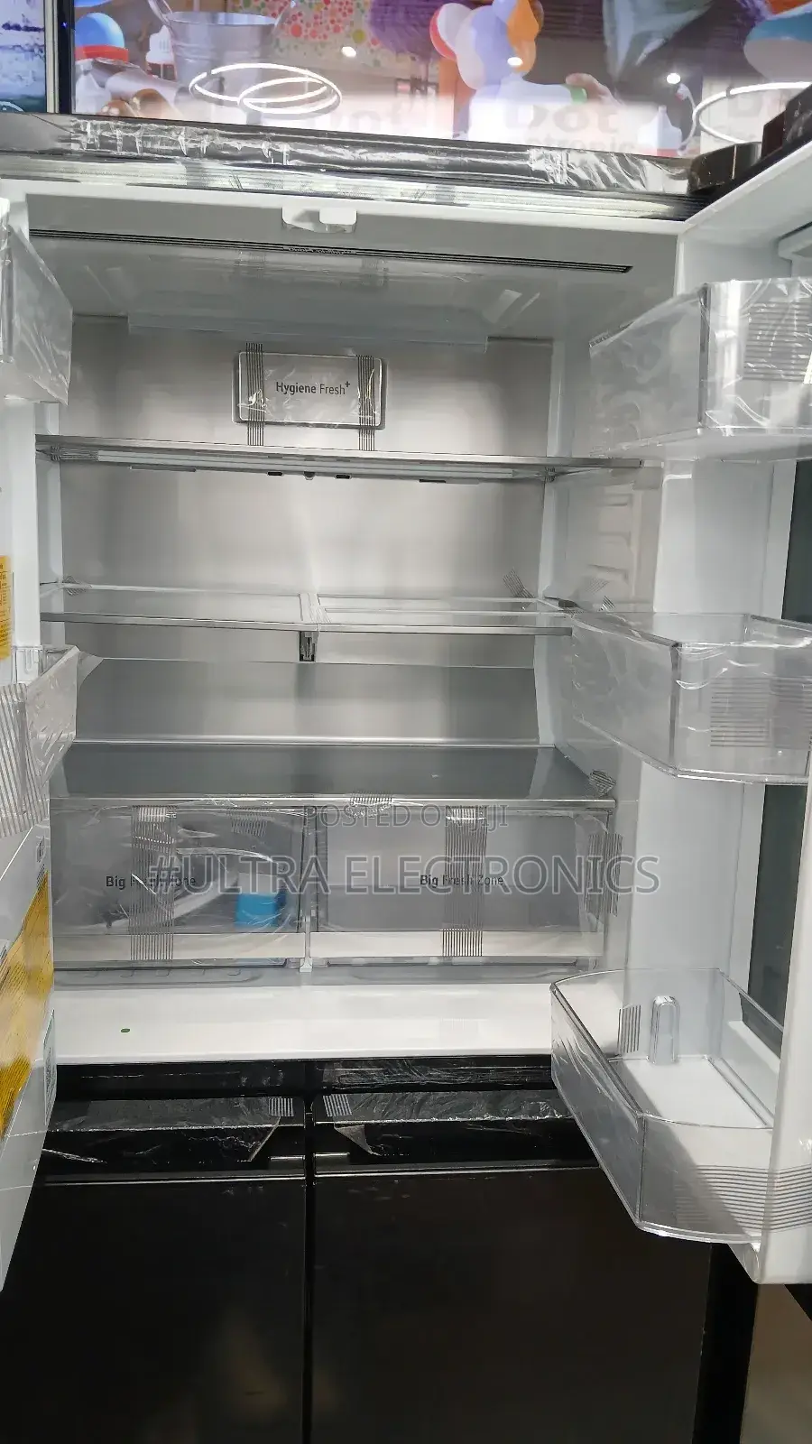 Lg Instaview Door-in-Door Refrigerator. Knock Twice Feature:Knock