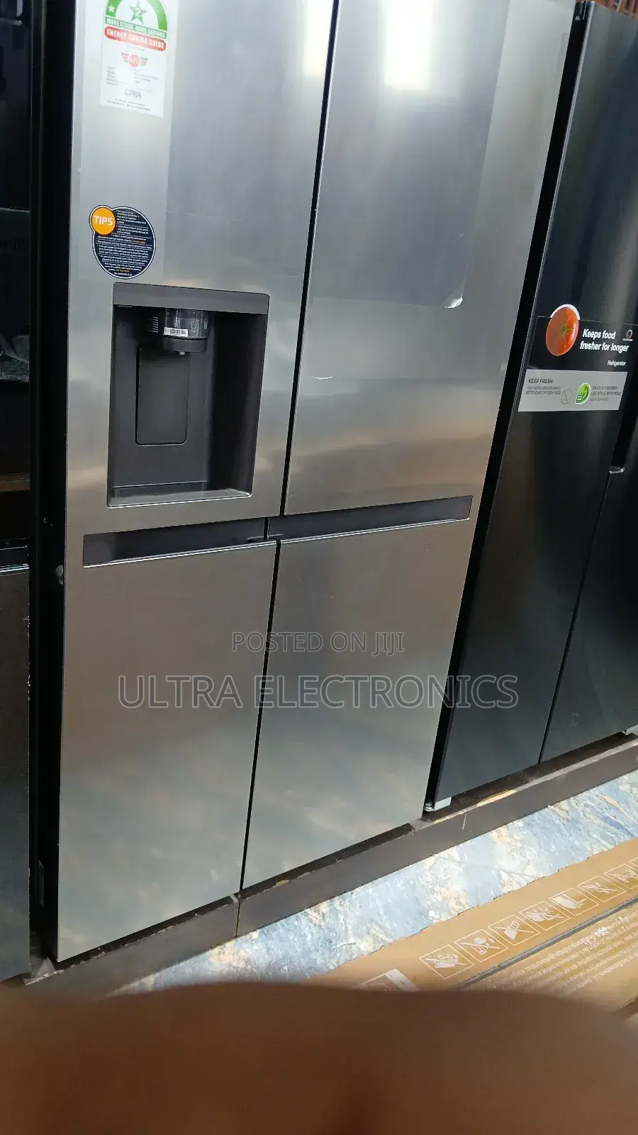 Lg 638l Naturefreshtm American Style Fridge Freezer In A Sleek