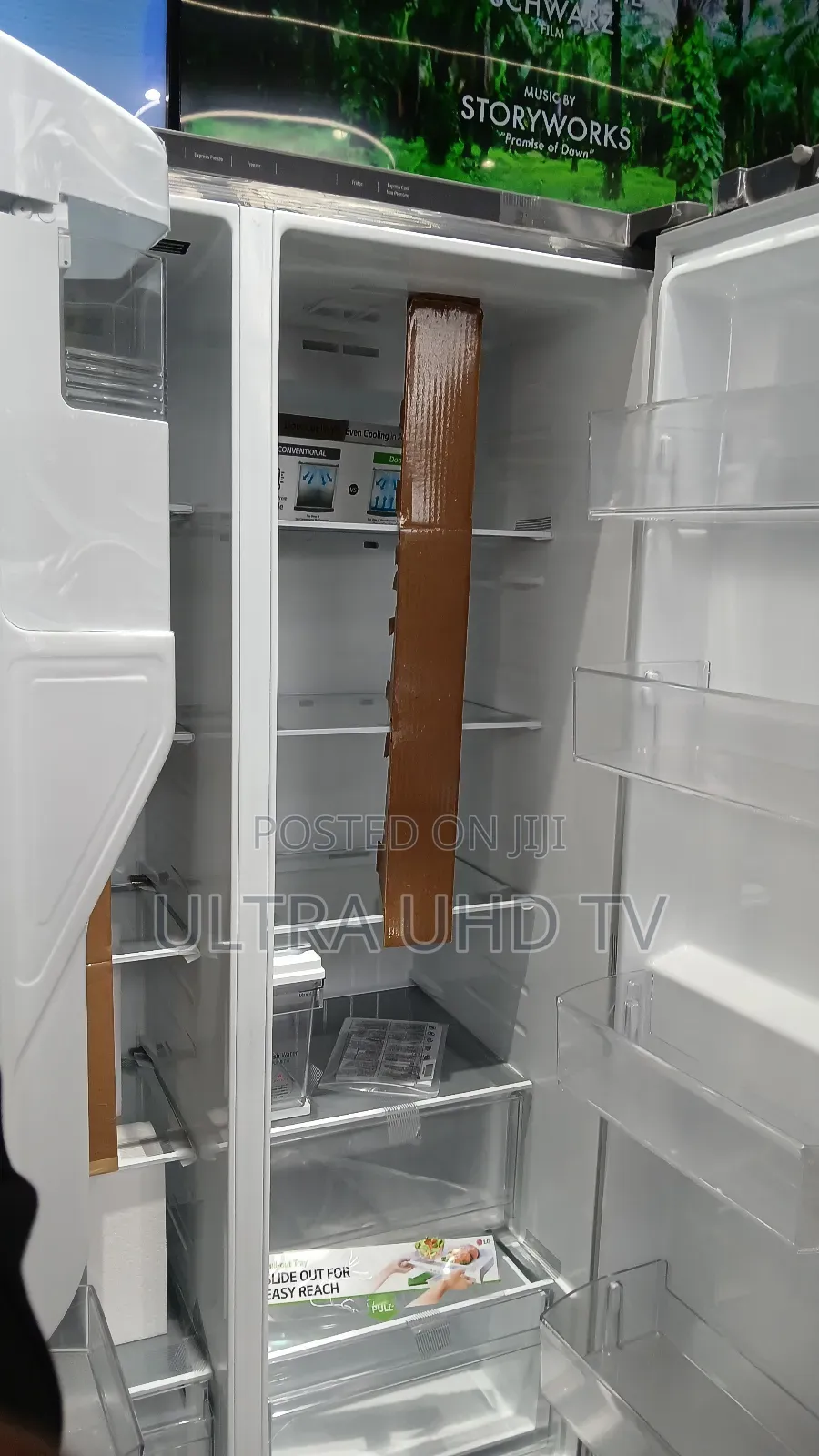 Lg 638l Naturefreshtm American Style Fridge Freezer In A Sleek
