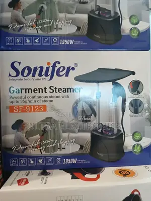 Sonifer Sf-9123 Garment Steamer. Specifications: It Features a 1950w