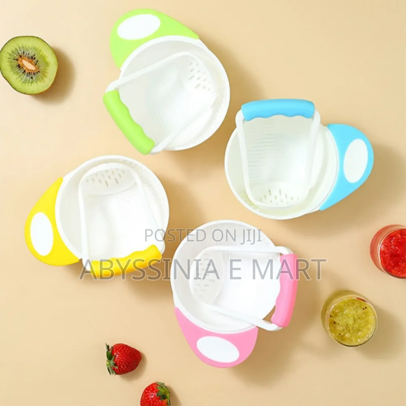 Food Mash and Serve Bowl