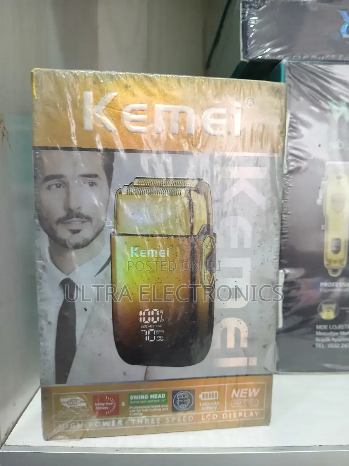 Kemei Km-Tx10 Electric Shaver for Men, Designed for Facial and Beard