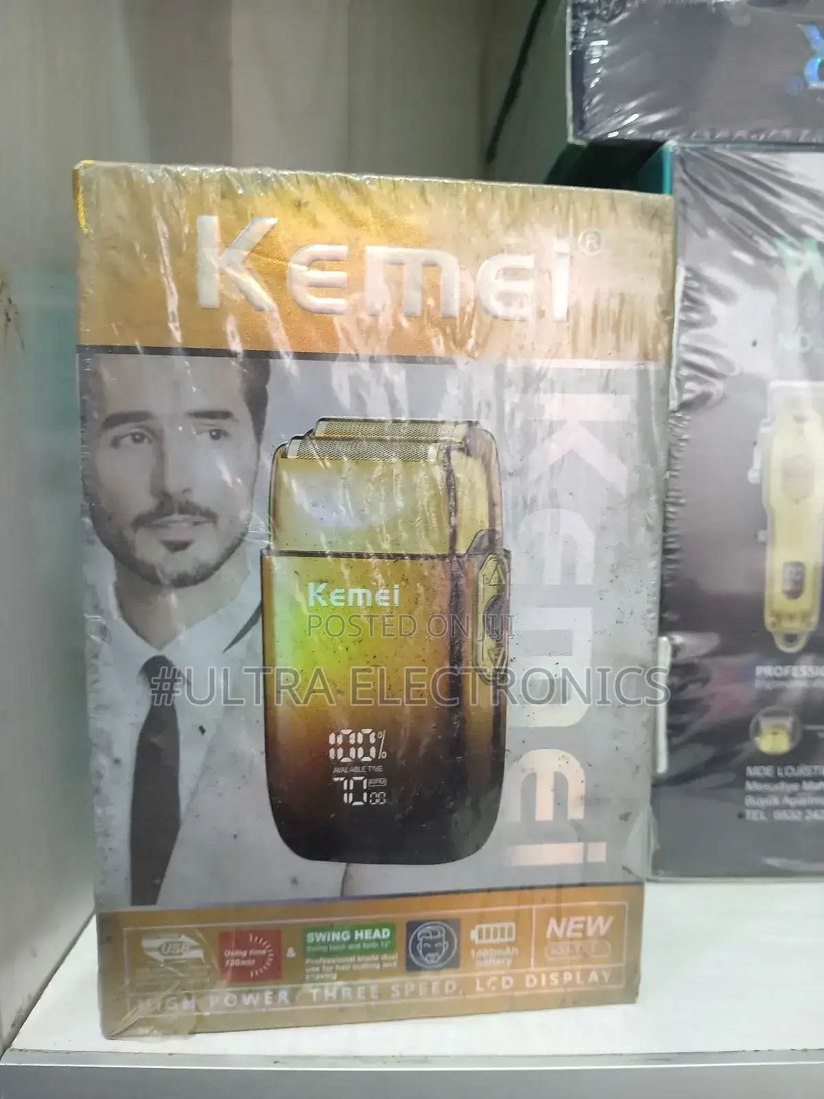 Kemei Km-Tx10 Electric Shaver for Men, Designed for Facial and Beard