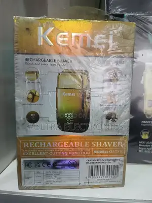 Kemei Km-Tx10 Electric Shaver for Men, Designed for Facial and Beard
