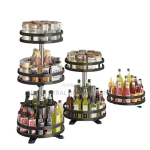 360° Rotating Kitchen Storage Rack