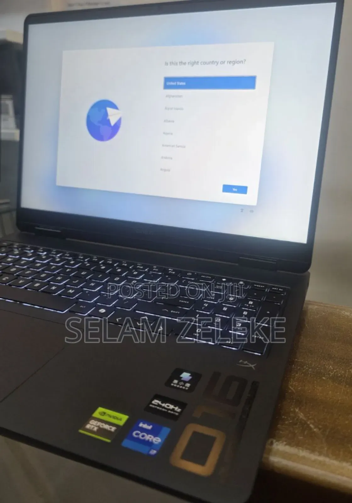 New Laptop HP Omen 16 16GB Intel Core i7 SSD 1T
