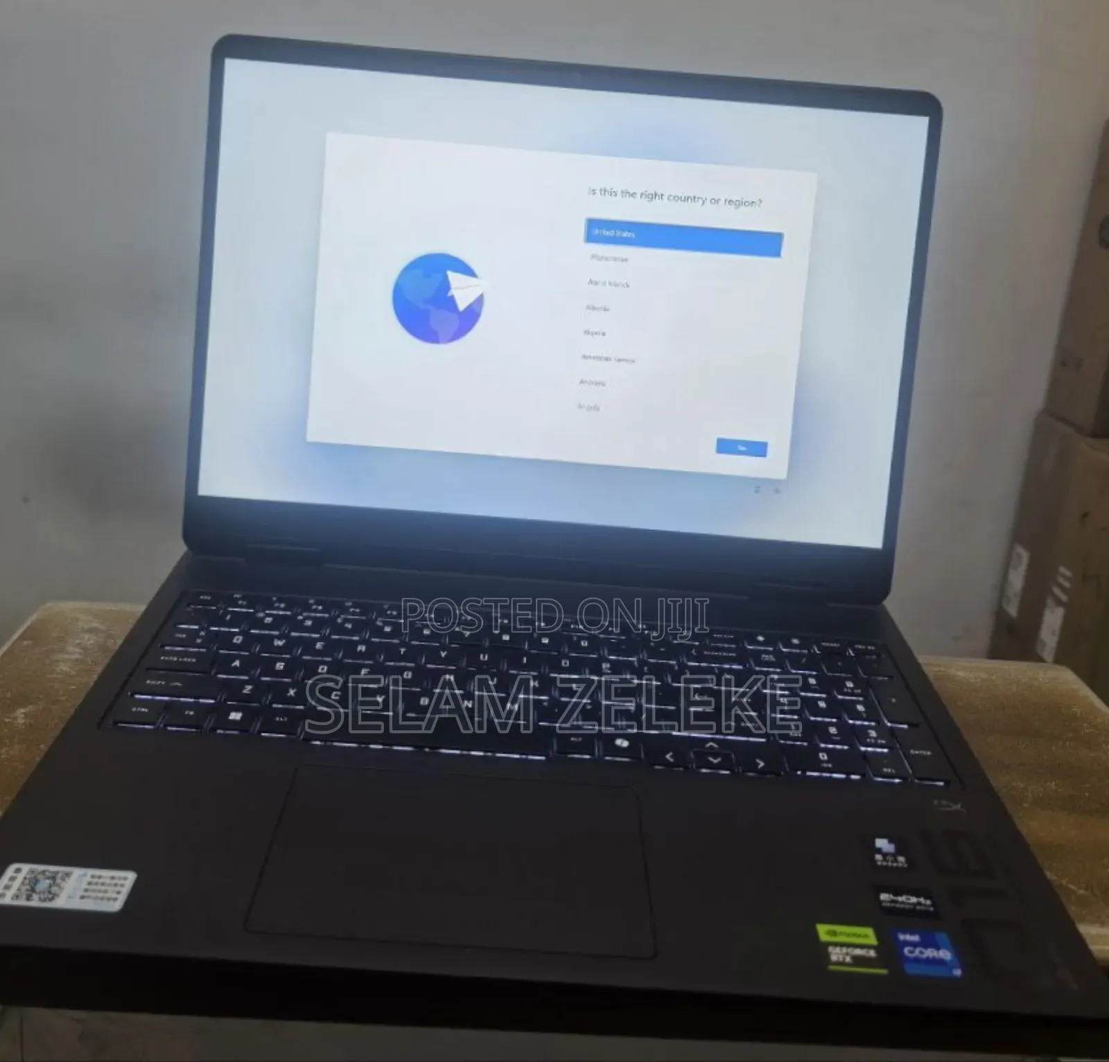 New Laptop HP Omen 16 16GB Intel Core i7 SSD 1T