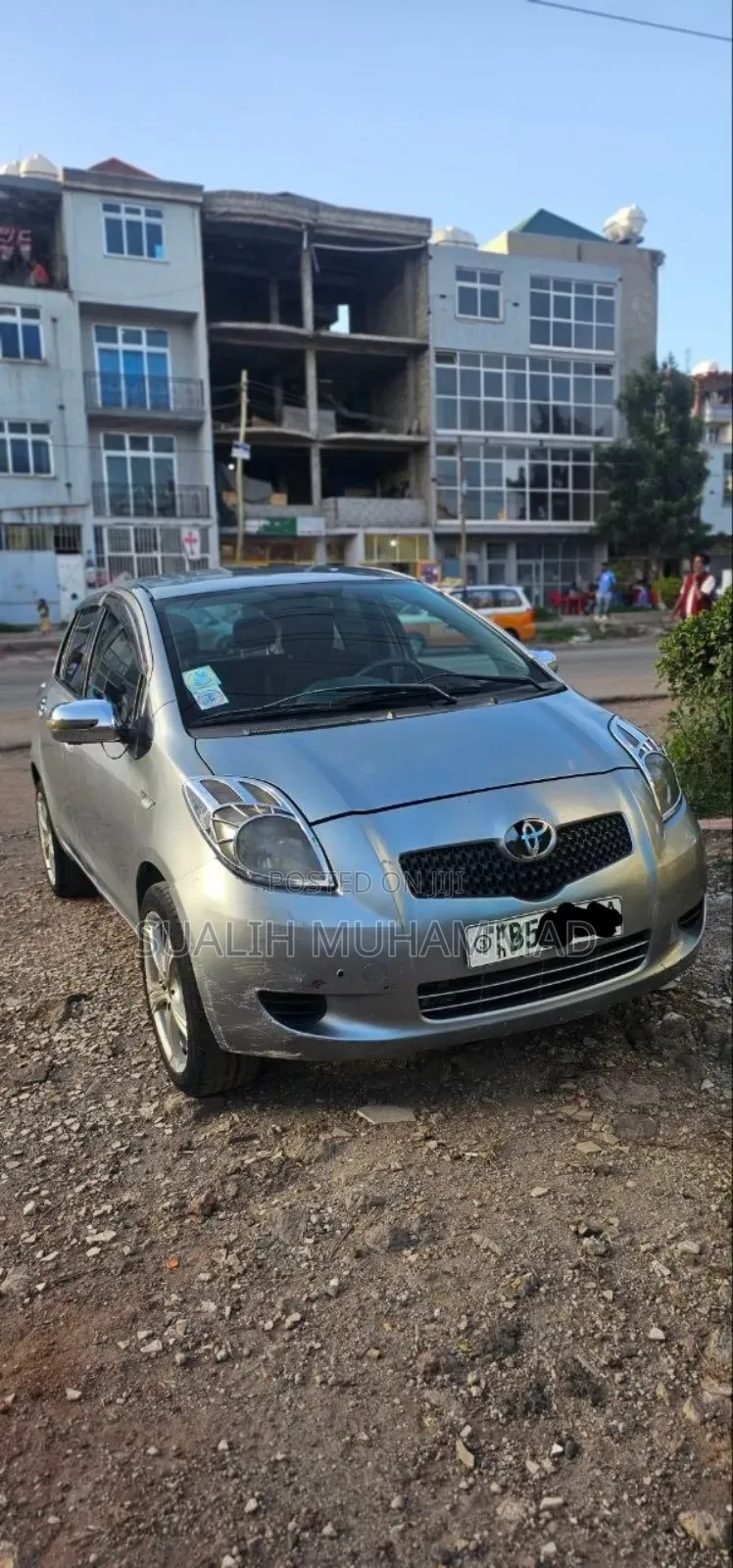 Toyota Yaris 2007 Gray