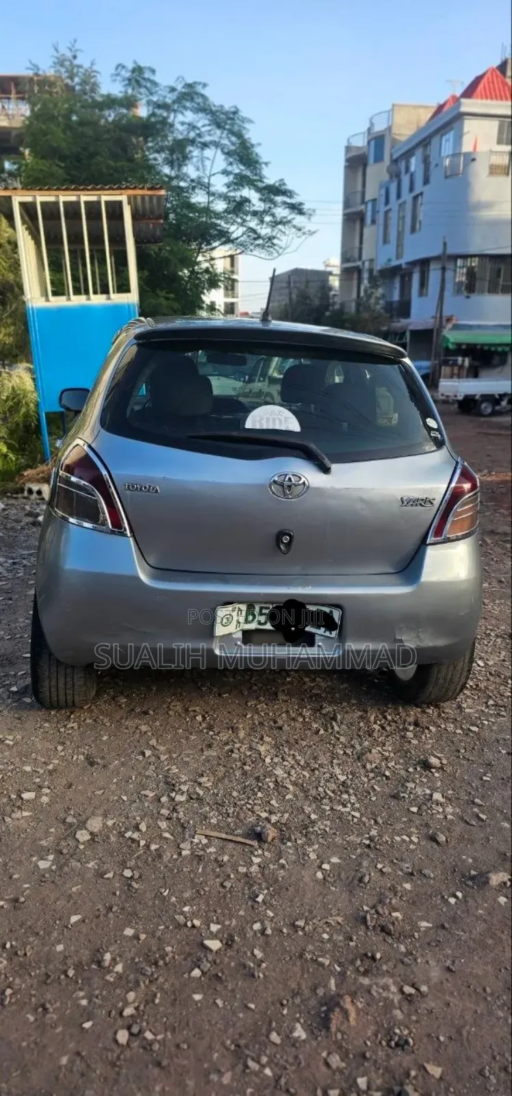 Toyota Yaris 2007 Gray