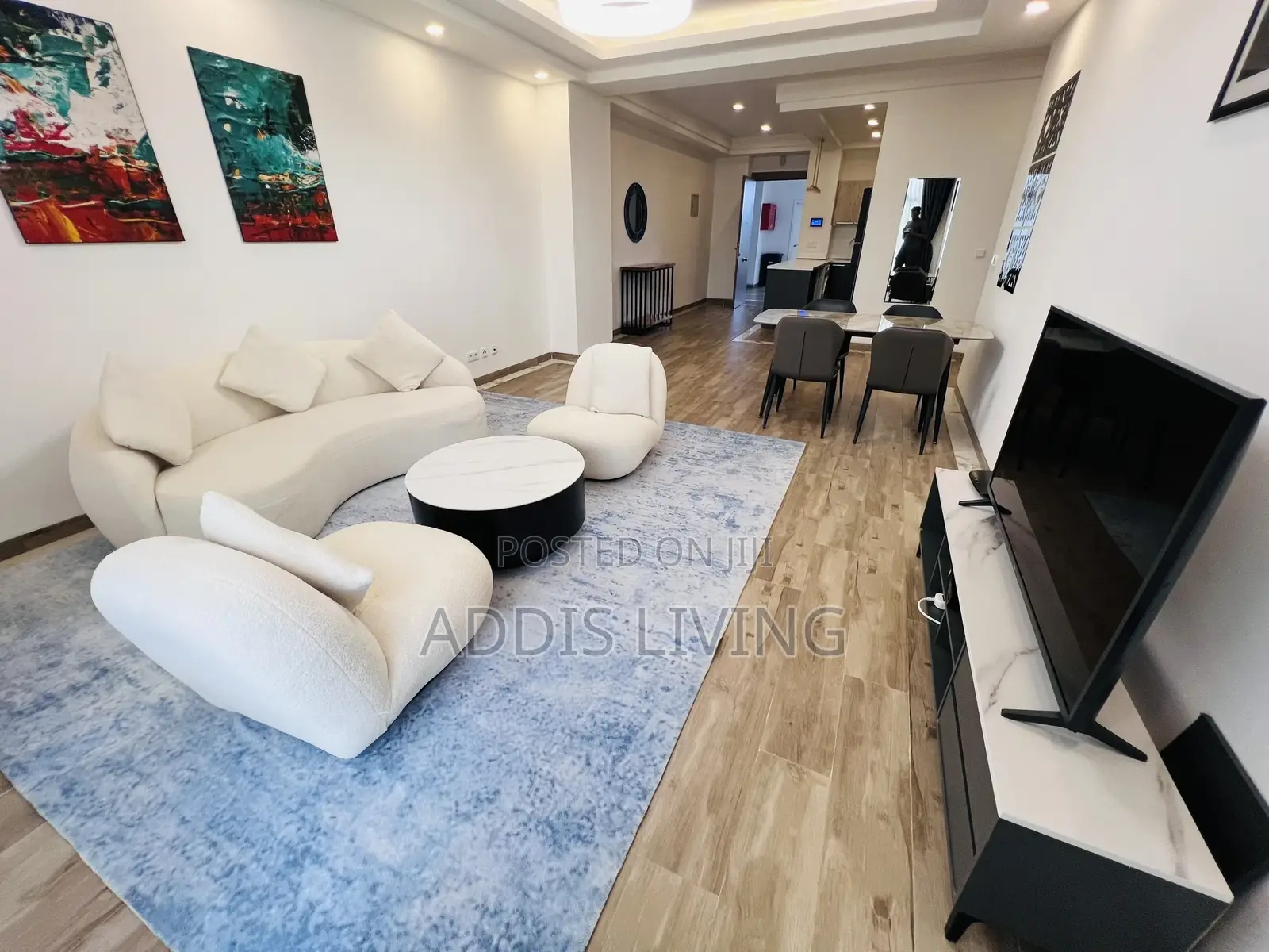 Furnished 2bdrm Apartment in Bole for rent