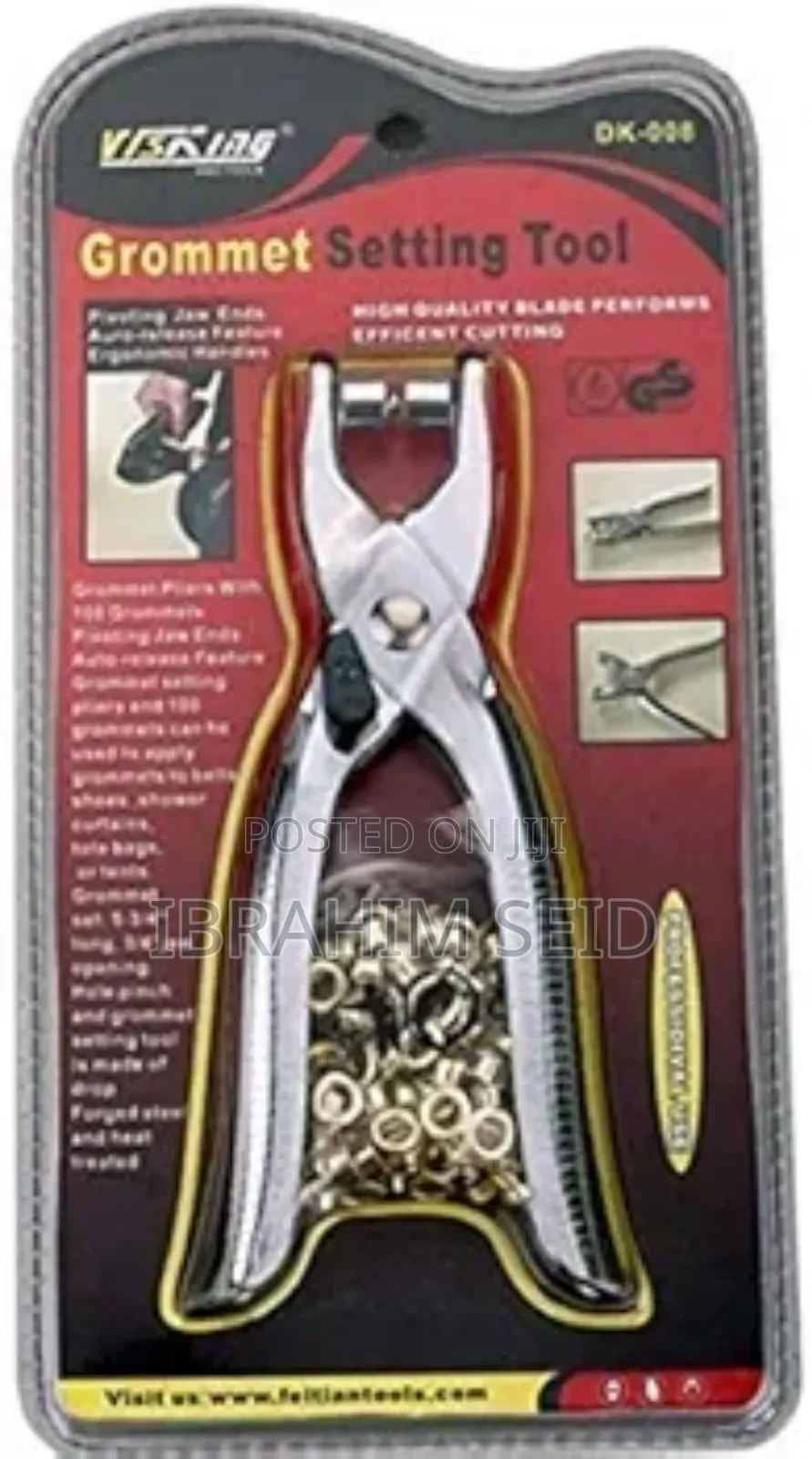 Eyelet Plier With 100 Eyelet