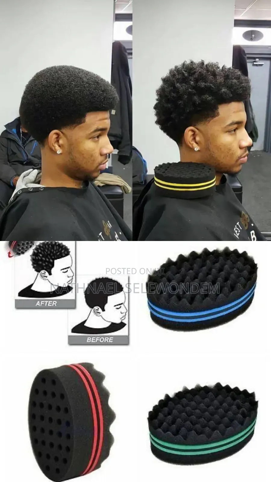Curling Sponges for Men