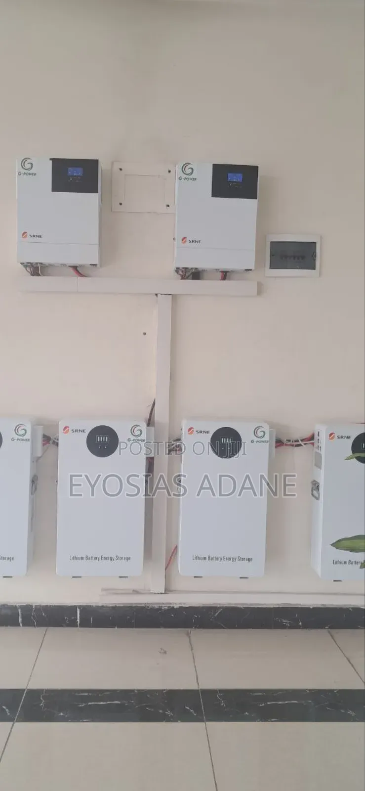 G Power Inverter and Solar Panels