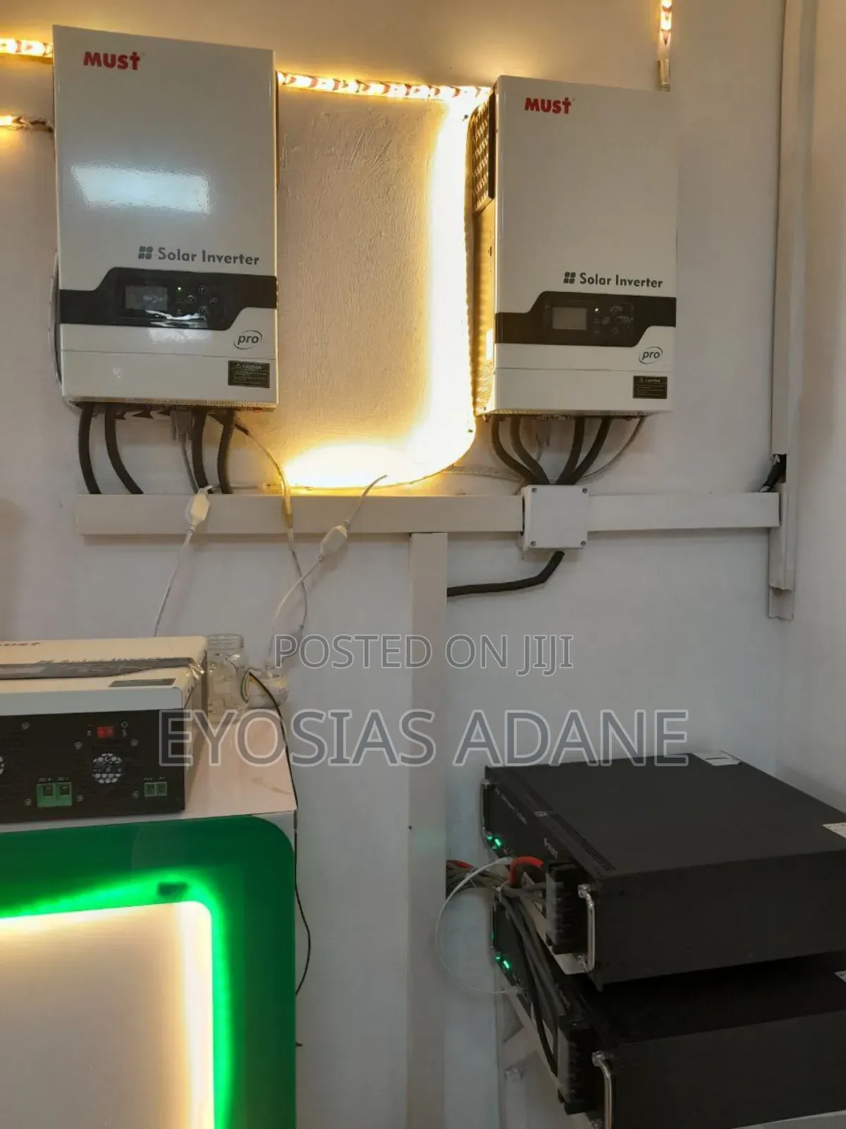 G Power Inverter and Solar Panels