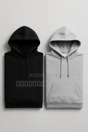 Essential Streetwear Hoodie – Soft Cotton Blend, Clean Fit