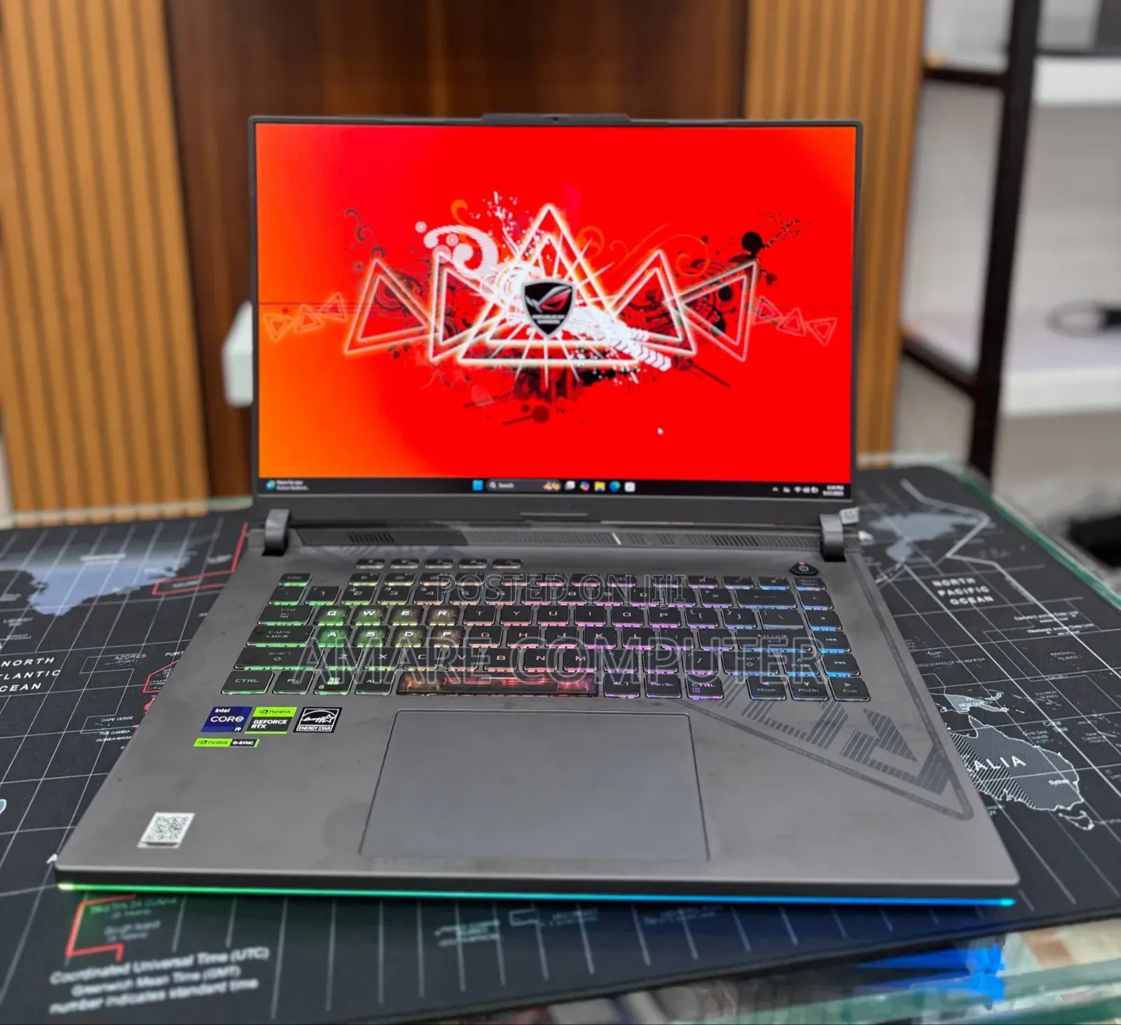 New Laptop Asus ROG Strix G16 G614 16GB Intel Core i9 SSD 1T