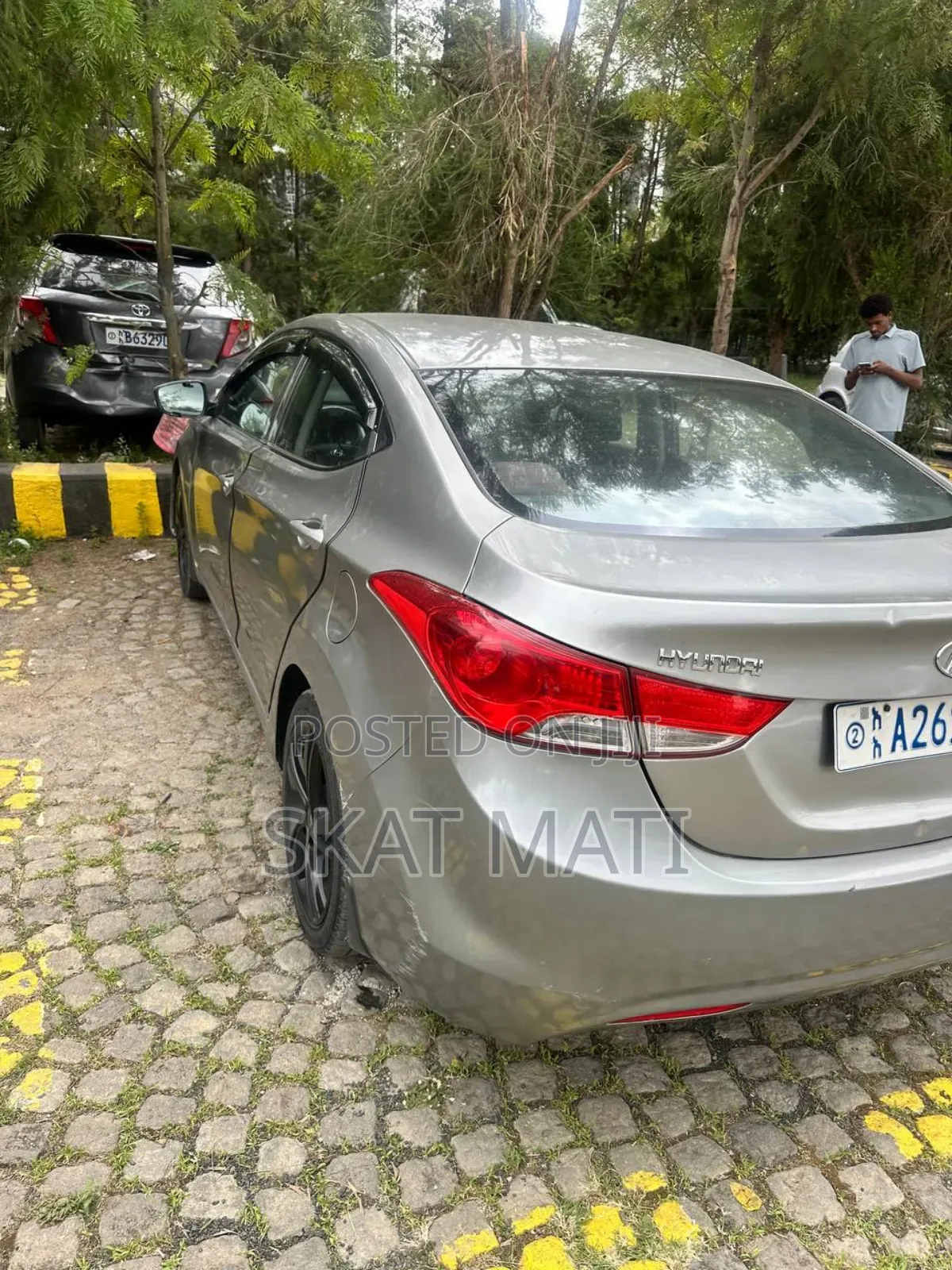Hyundai Elantra GLS Automatic 2012 Silver