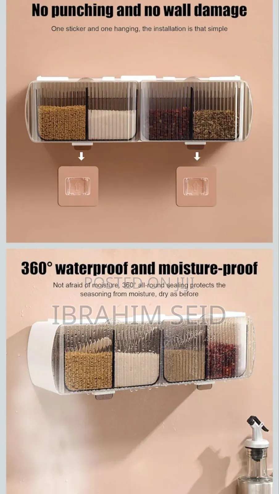 Multifunctional Spice Box