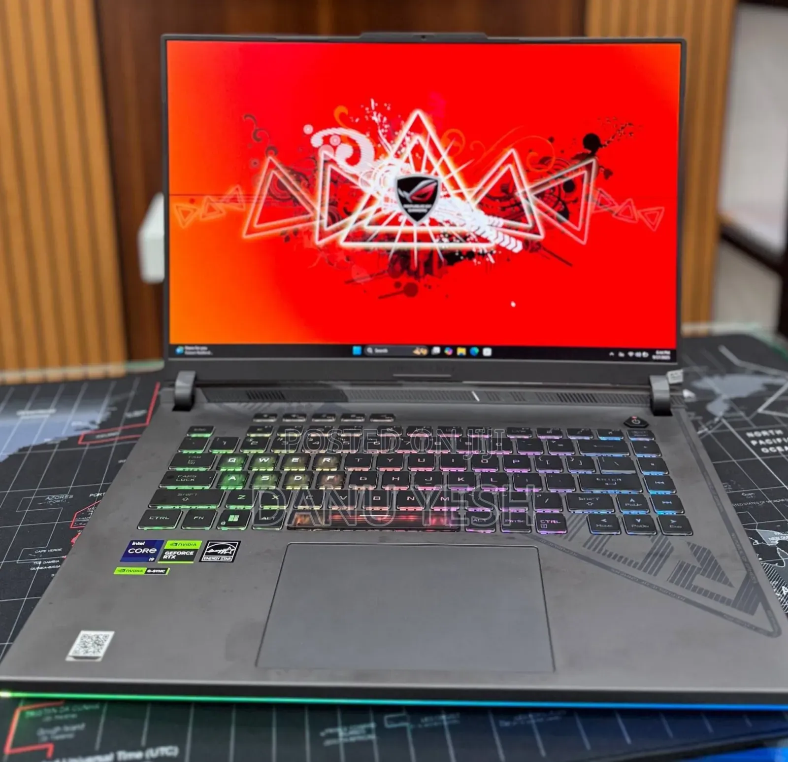 New Laptop Asus ROG Strix G16 G614 16GB Intel Core i9 SSD 1T