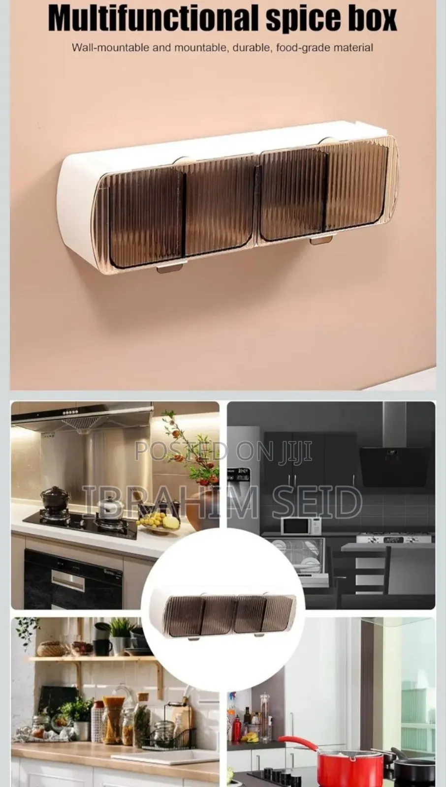 Multifunctional Spice Box