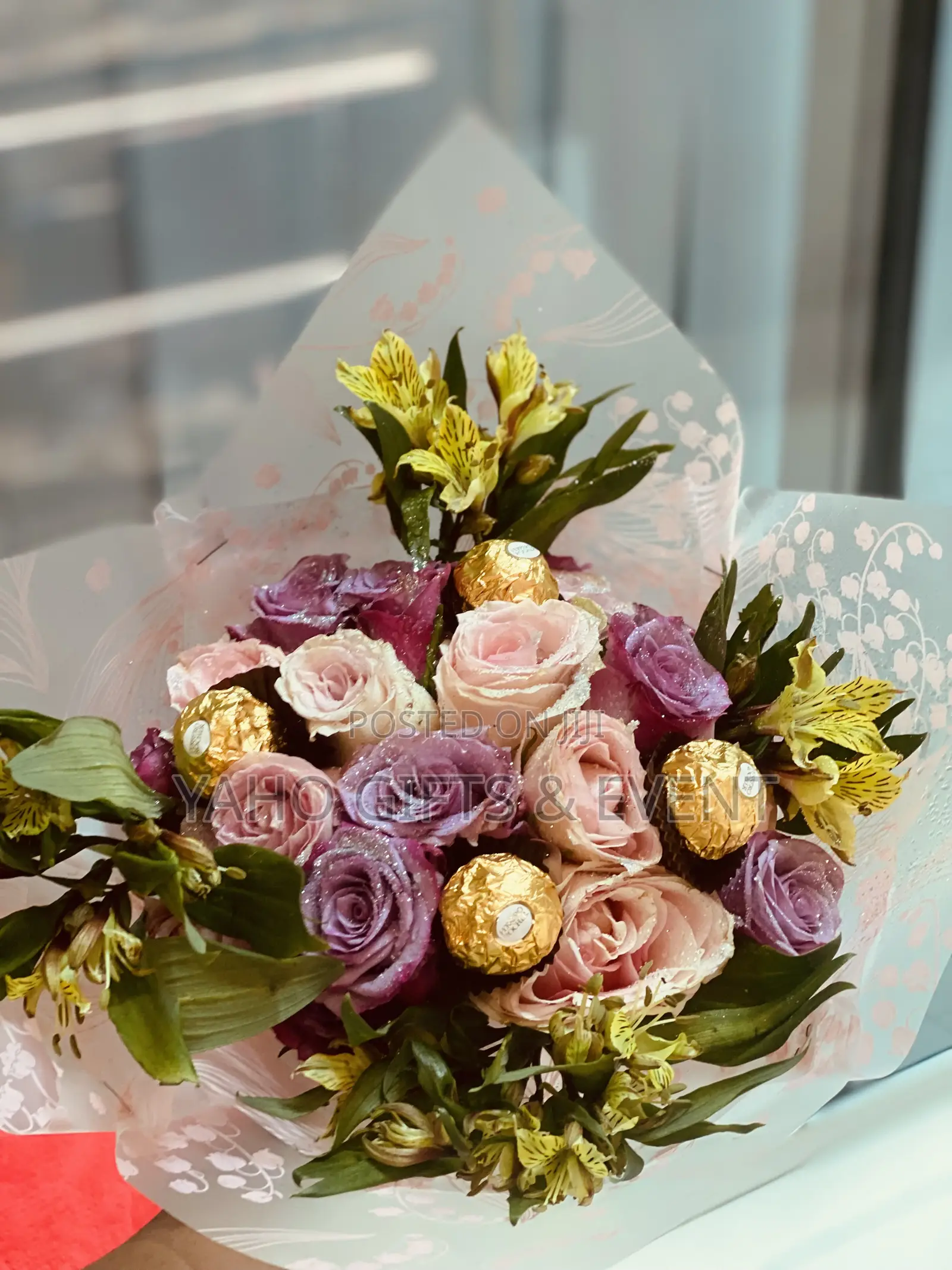 Birthday Toy Flower and Chocolate Gift