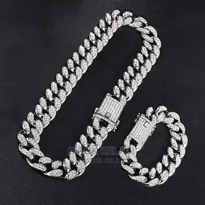 Chain Necklace and Chain Bracelet
