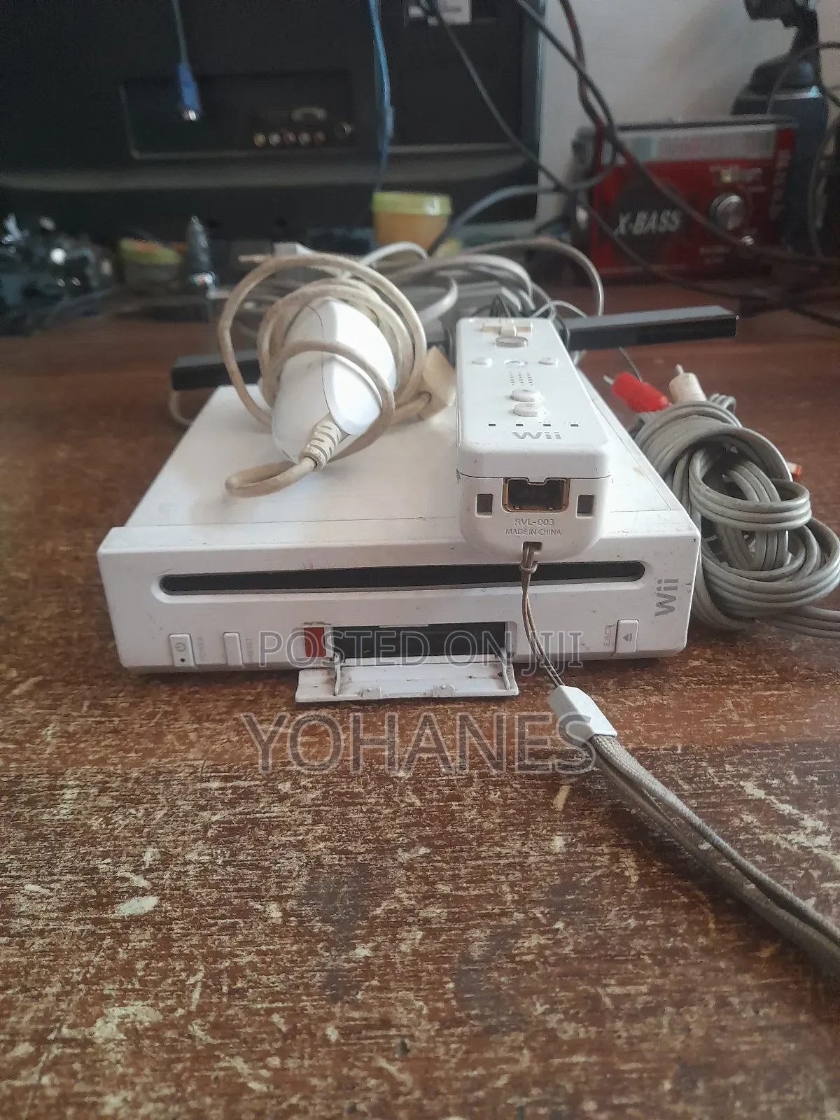 Nintendo Wii Orgininal Jailbreak 7 Games Installed