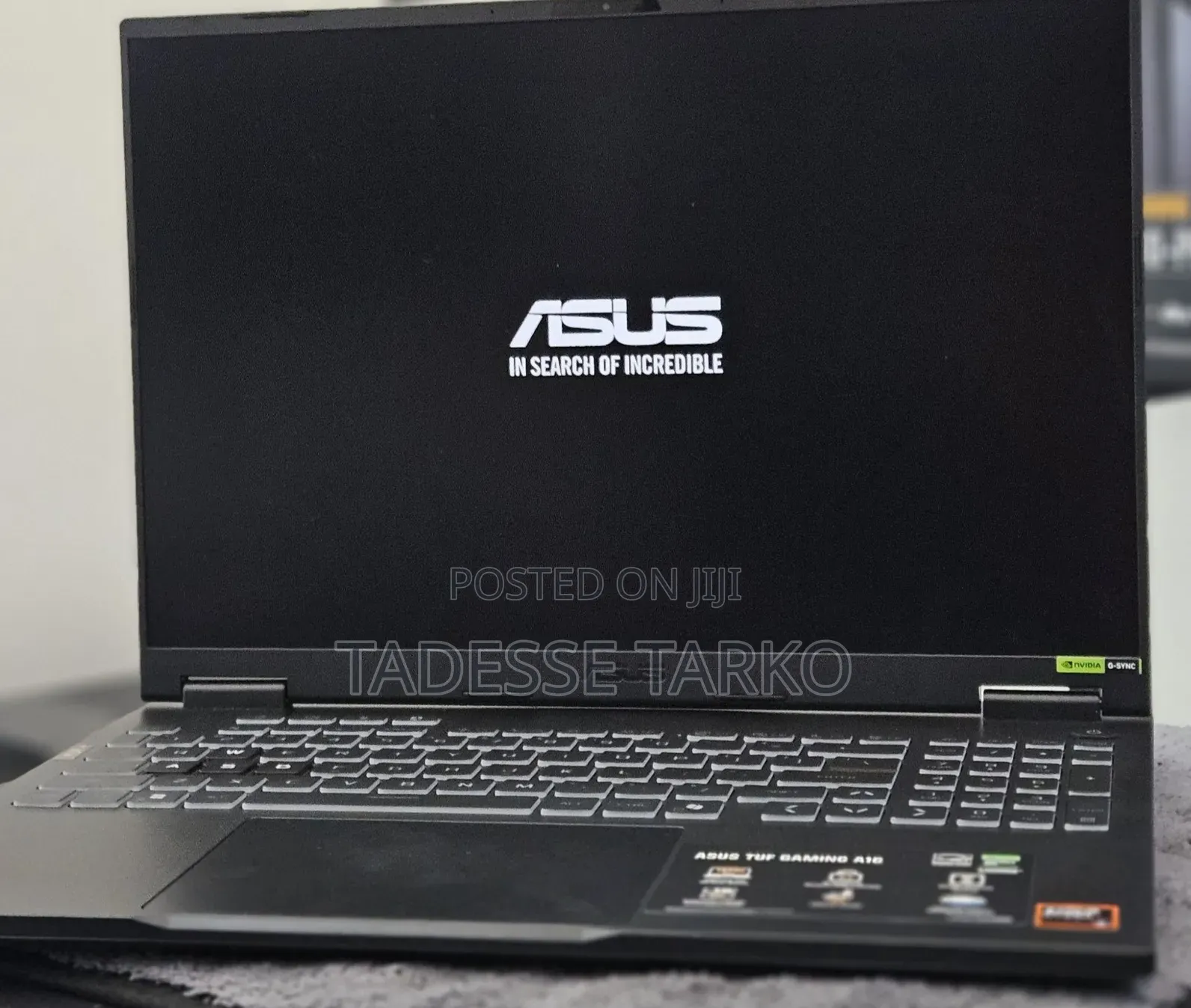 New Laptop Asus TUF Gaming A16 16GB AMD Ryzen 9 SSD 1T