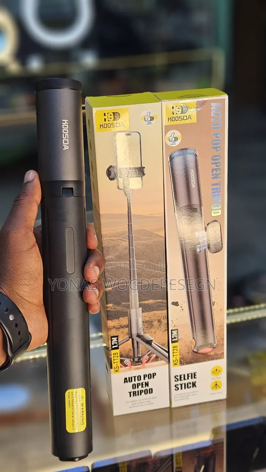 Smart Selfie Stick Tripod – Stable, Portable Stylish