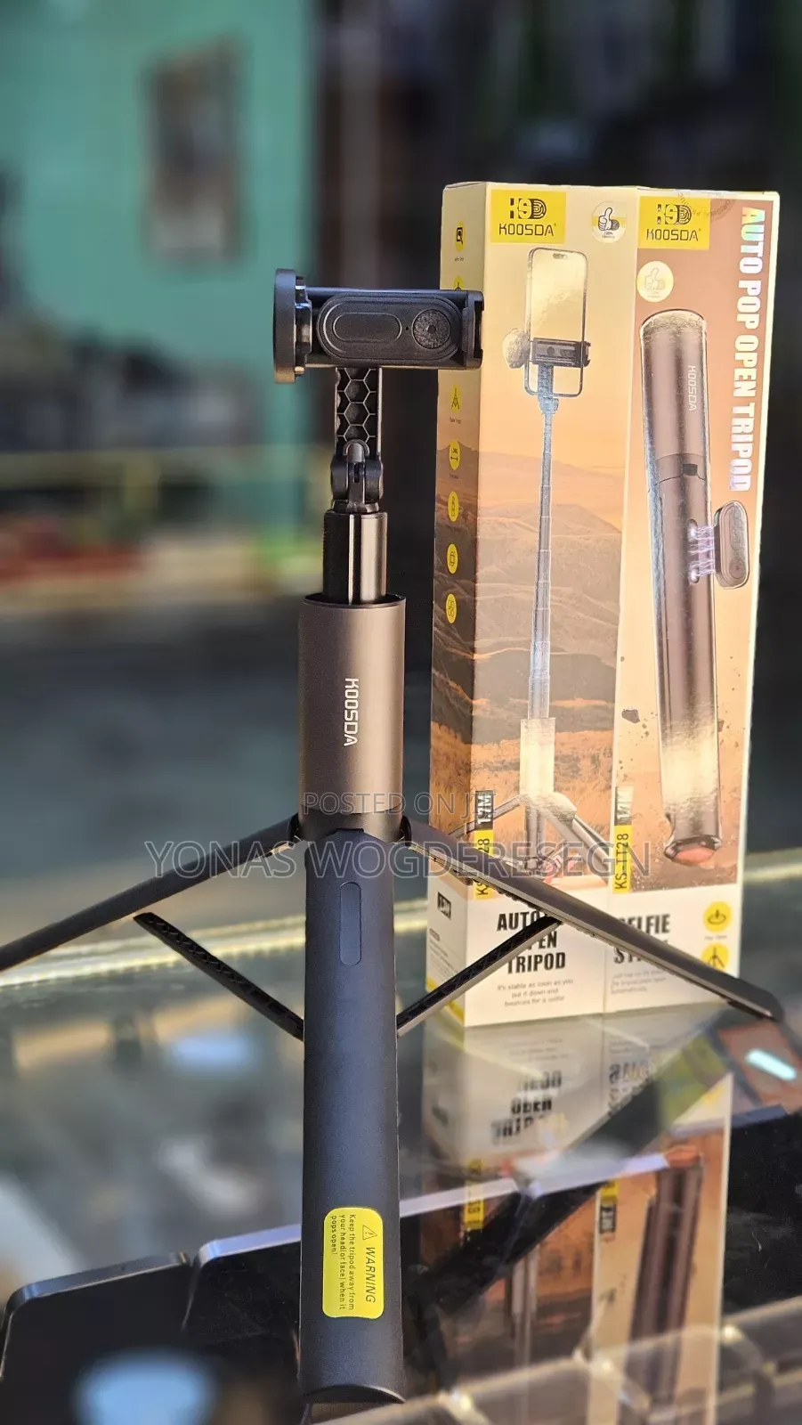 Smart Selfie Stick Tripod – Stable, Portable Stylish