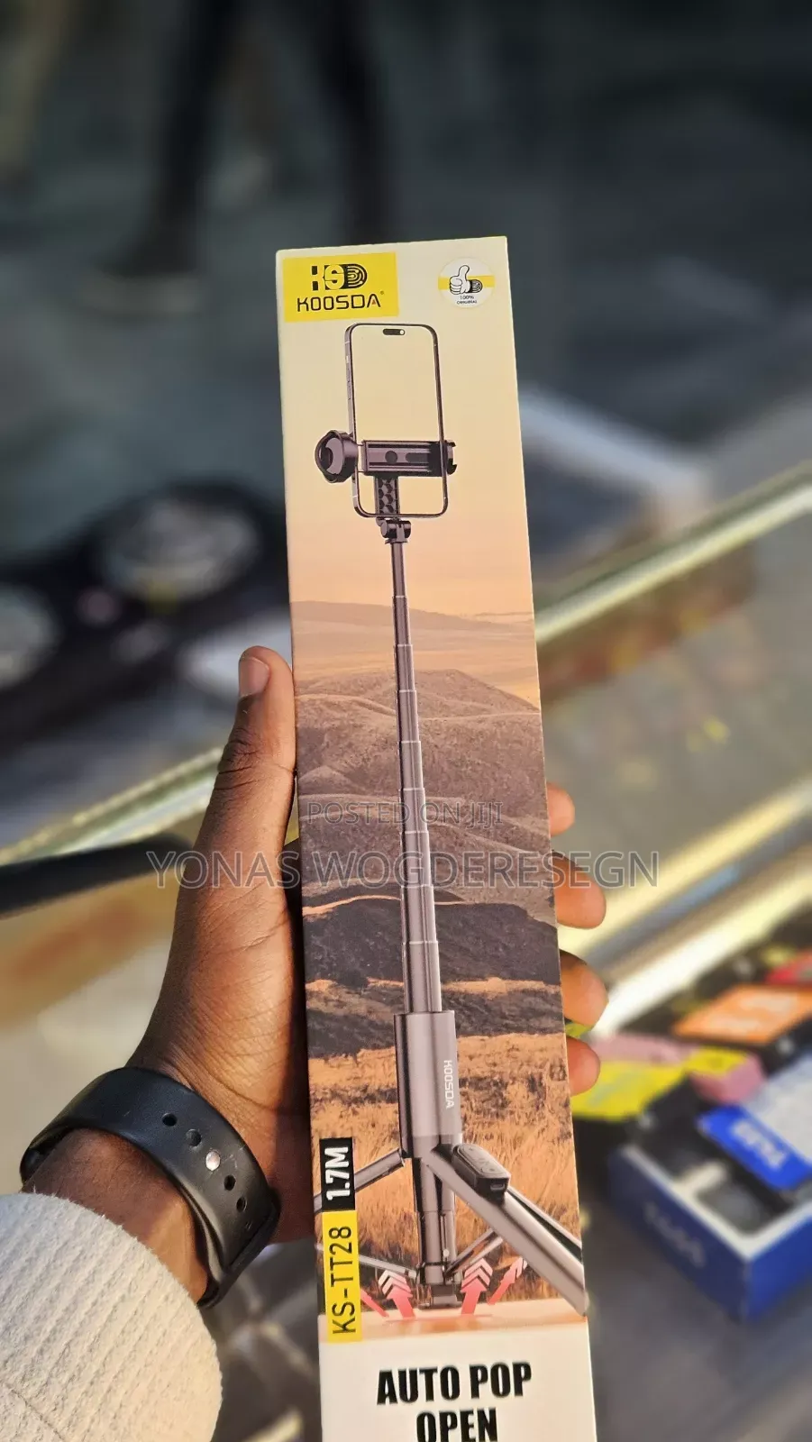 Smart Selfie Stick Tripod – Stable, Portable Stylish