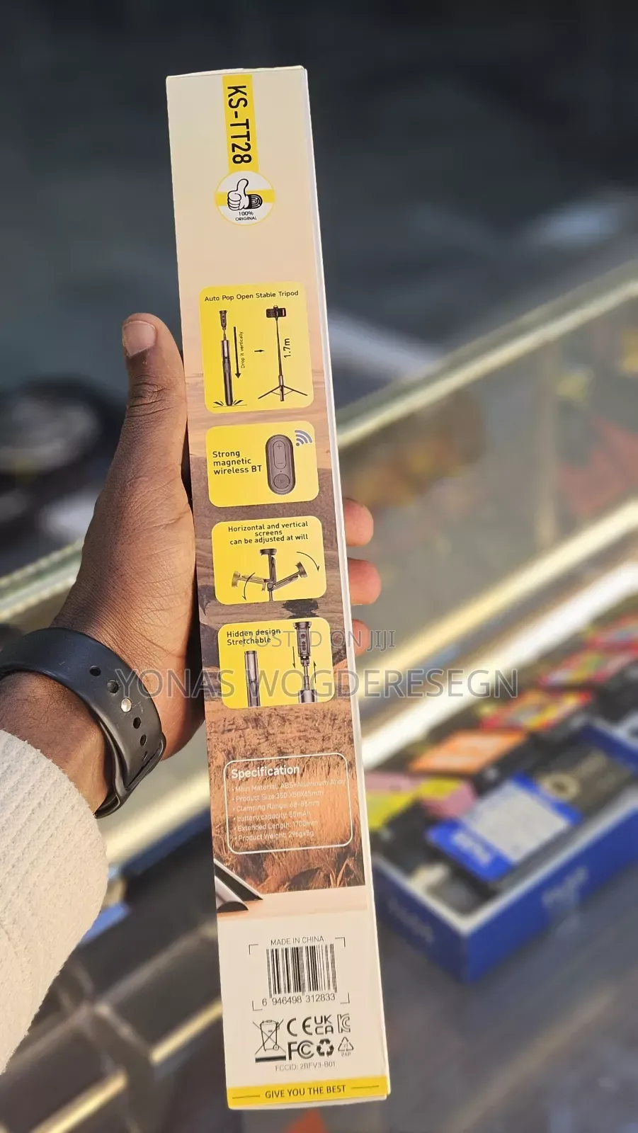 Smart Selfie Stick Tripod – Stable, Portable Stylish