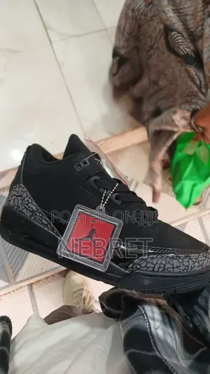 Black Cat Jordan 3 Shoes