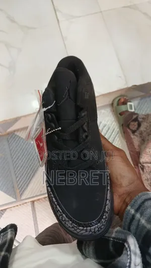 Black Cat Jordan 3 Shoes