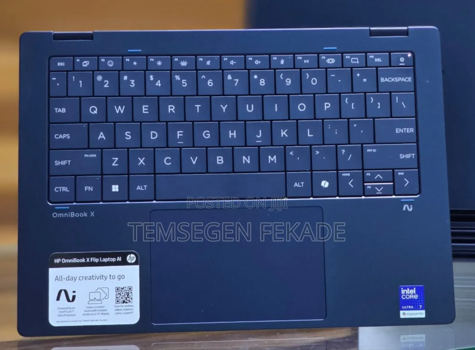 New Laptop HP OmniBook X Flip 14" 16GB Intel Core Ultra 7 SSD 1T