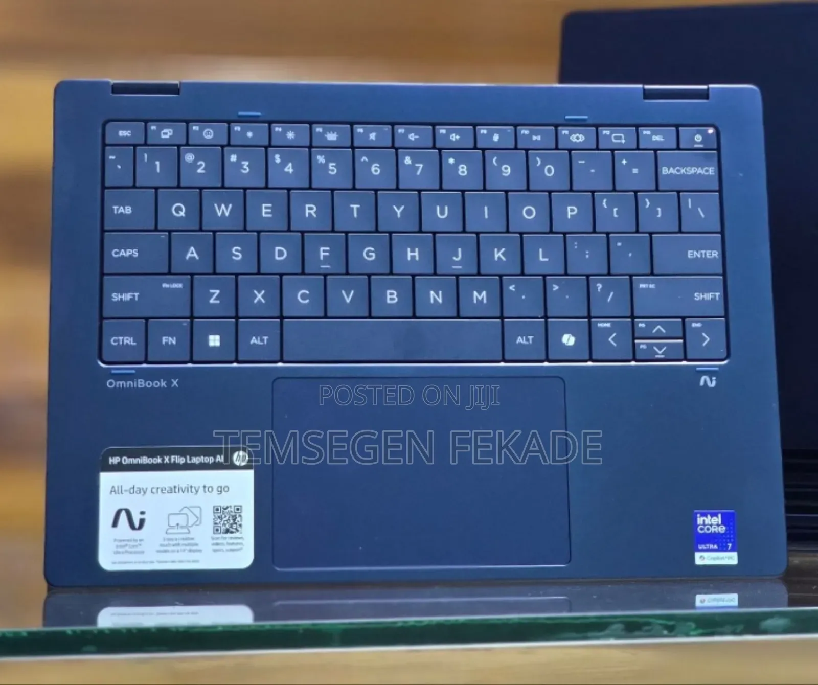 New Laptop HP OmniBook X Flip 14" 16GB Intel Core Ultra 7 SSD 1T
